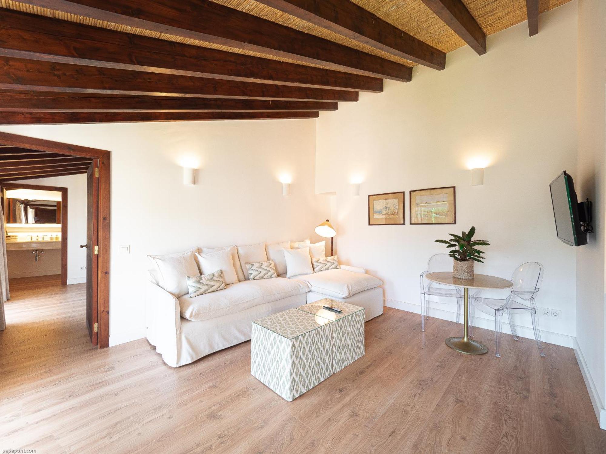 Apartamento de 1 dormitorio con vistas al jardín