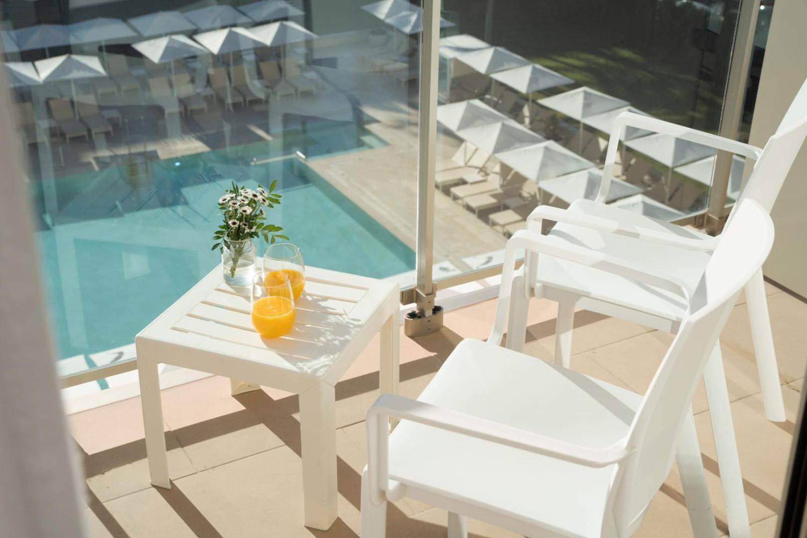 Twin Room Balcony Pool View