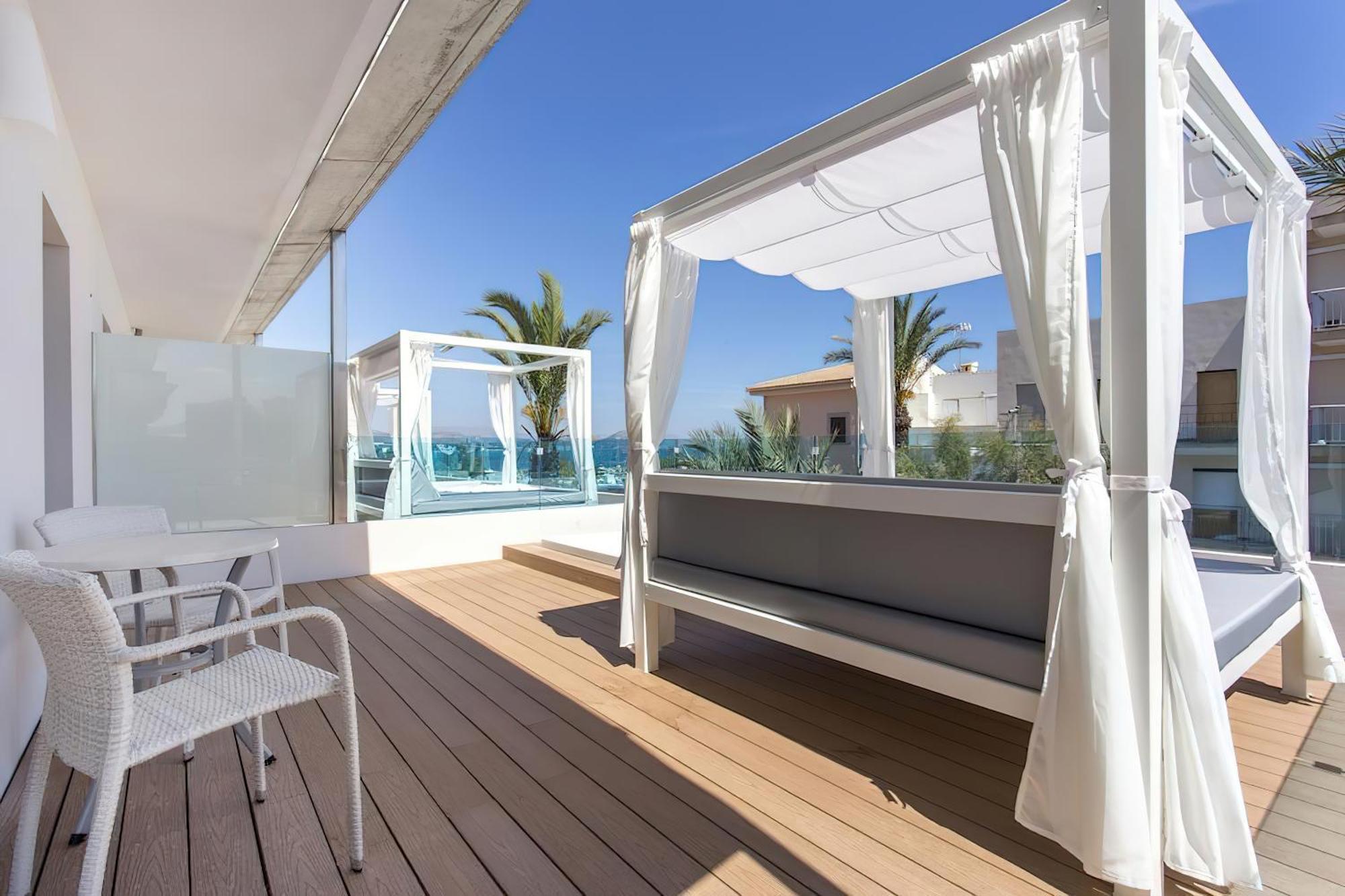 Chambre Double Deluxe avec Bain à Remous - Vue sur Mer
