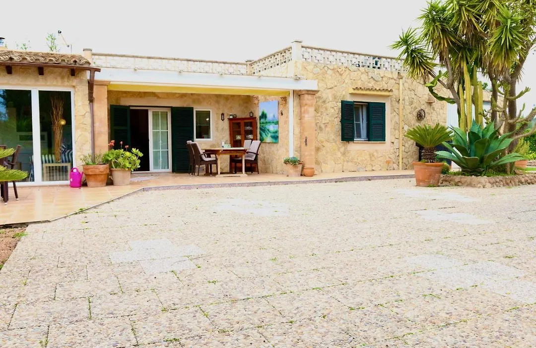 Finca Randa, Llucmayor, Bis 3 Sz, Pool, Garten-1