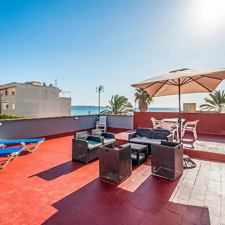 Beautiful Apartment In Can Pastilla With Wifi And 4 Bedrooms-2