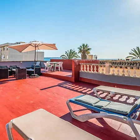 Beautiful Apartment In Can Pastilla With Wifi And 4 Bedrooms-3