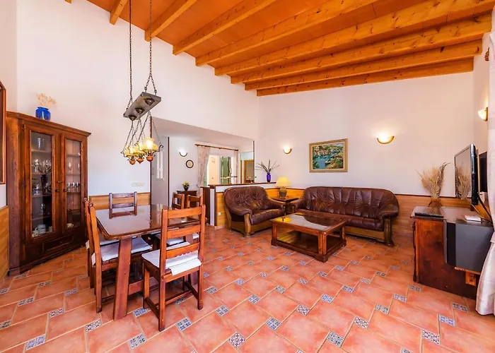 Haustierfreundliches Villa Finca Olmo Sa Coma 
