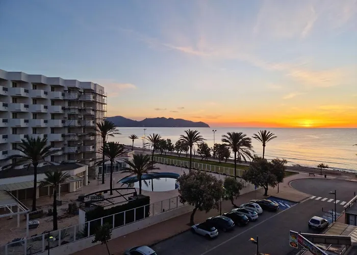 Haustierfreundliches Modern Apartment With Stunning Sea View Cala Millor 