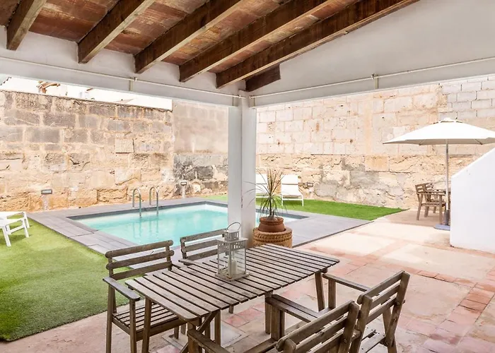 Haustierfreundliches Rooms Can Moreno Ses Salines 