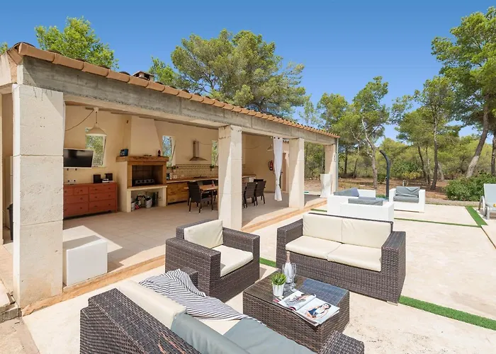Villa Es Pins, Pool, Ac, Bbq, Mallorca Cala Murada 
