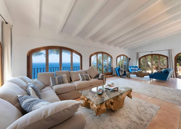 Haustierfreundliches Marivent. Villa Con Vistas Panoramicas Al Mar Banyalbufar
