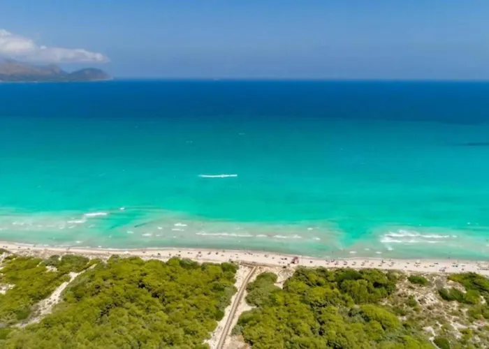 Villa Casa Ibicenca Sagitario à Playa de Muro 