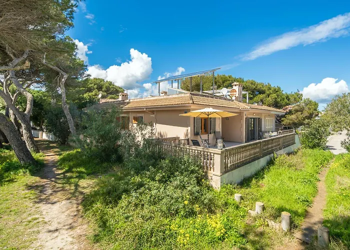 Villa Can Canta Natura Park House at Platja de Muro Beach