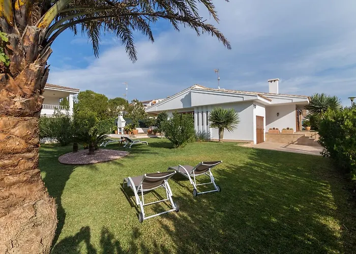 Haustierfreundliches Villa Margarita Pins Playa de Muro 
