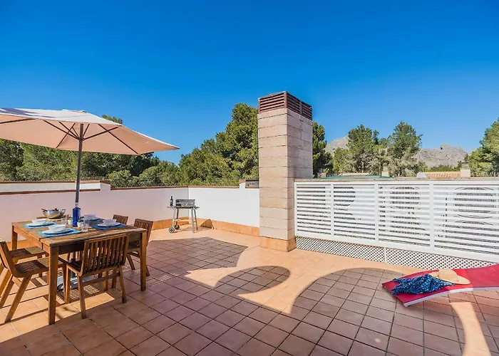 Haustierfreundliches Penthouse Los Fresnos Pollença